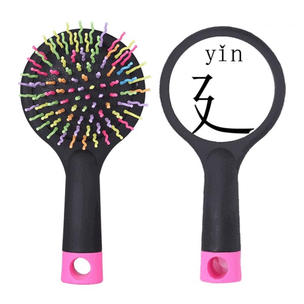 Brosse à cheveux démêlante yin pour stopper la casse sur base coussin - 4