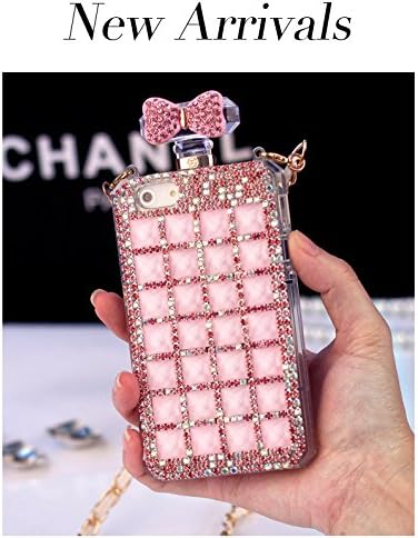 ACC5Star(TM) Fashion Bonzer Bling Diamond Cristal Bow Bowknot Slot Card Flip Case Cover Skin for Samsung Galaxy Note 2 3 S3 S4 Apple iPhone 4 4S 5 5S (For Apple iphone 5S 5)