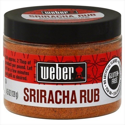 WEBER RUB SRIRACHA-4.5 OZ -Pack of 6