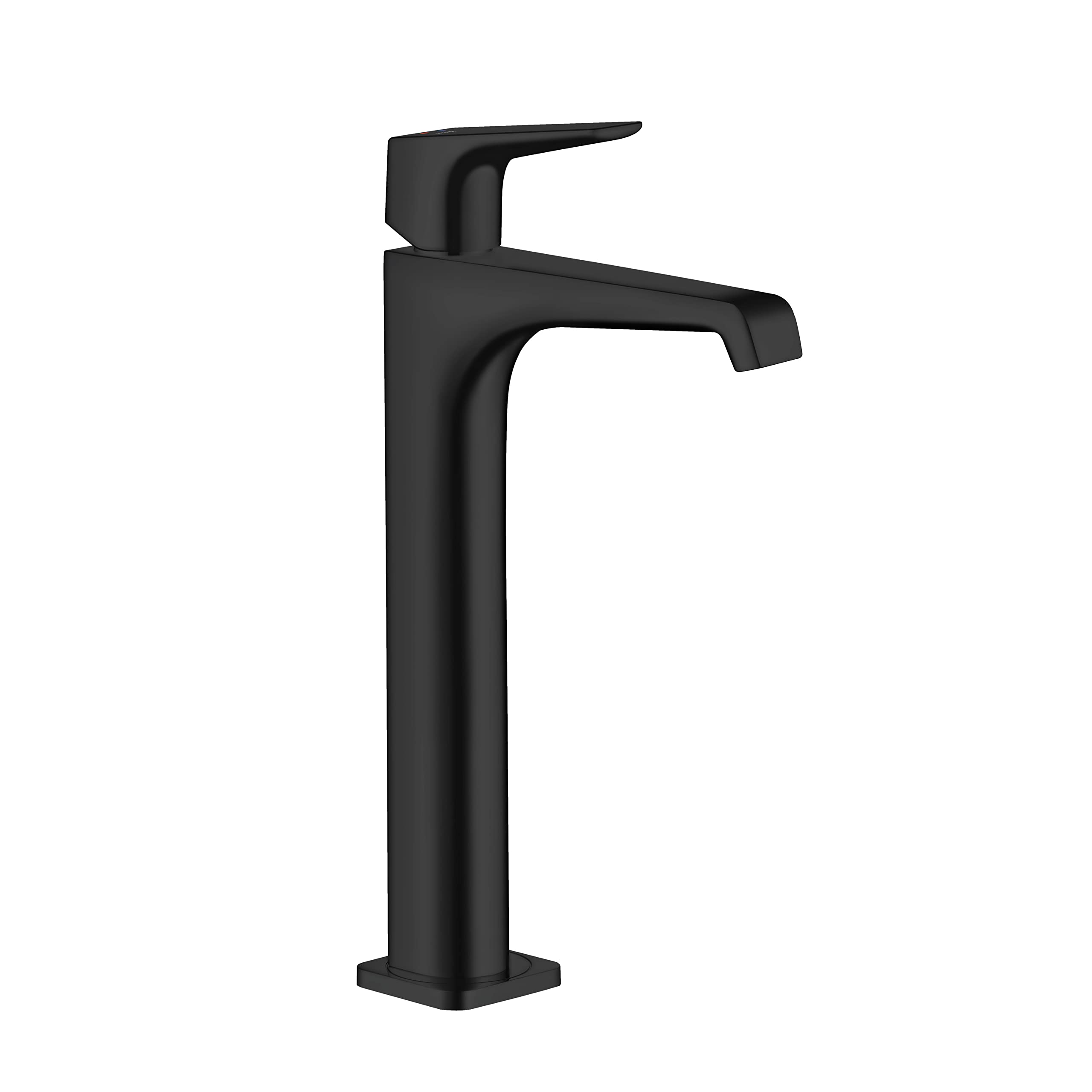 AXOR Citterio E 1-Handle 1-Hole 13-inch Tall Bathroom Sink Faucet in Matte Black 36113671