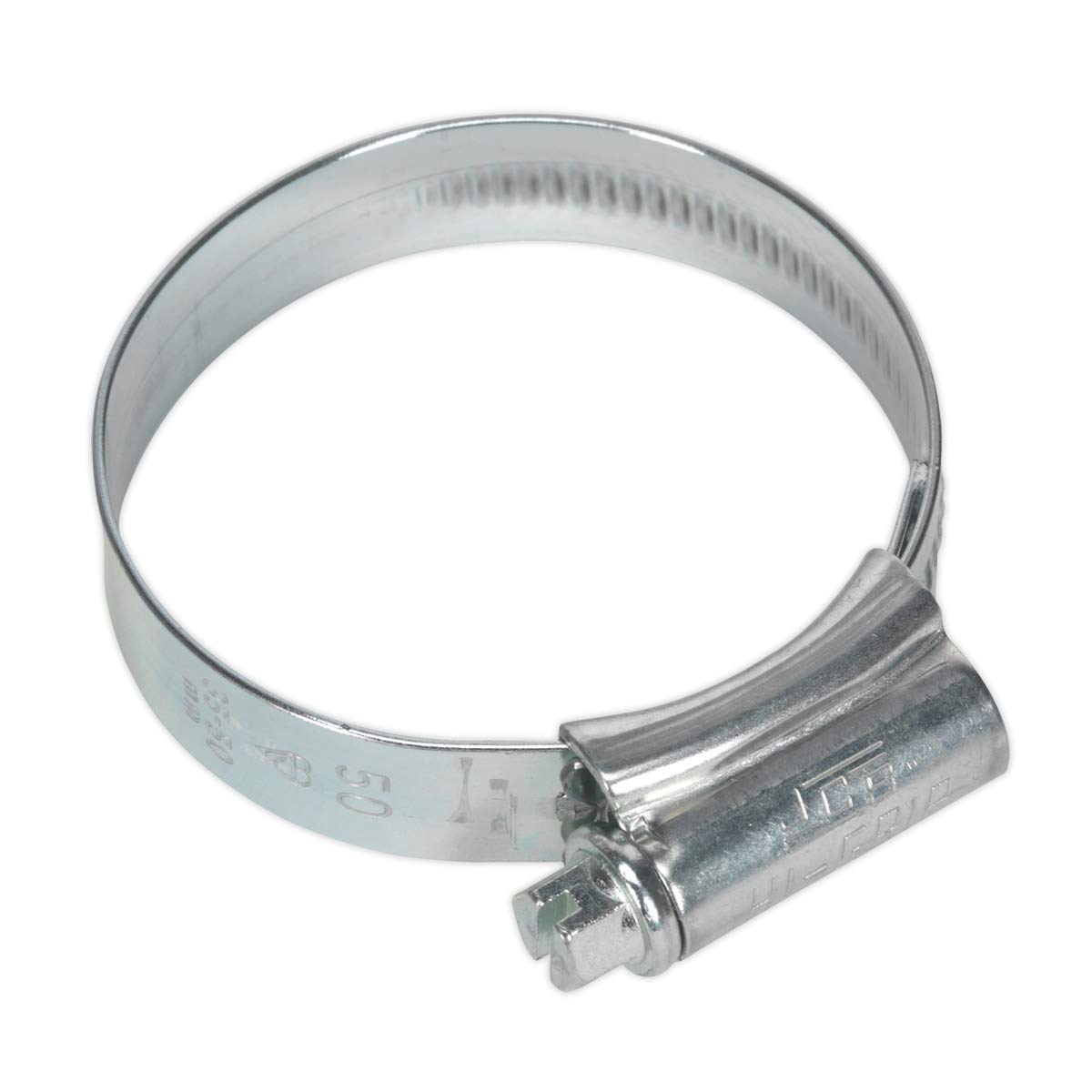 Tuyau clip plaqué zinc Sealey à serrage constant ajustable de 35 à 50 mm