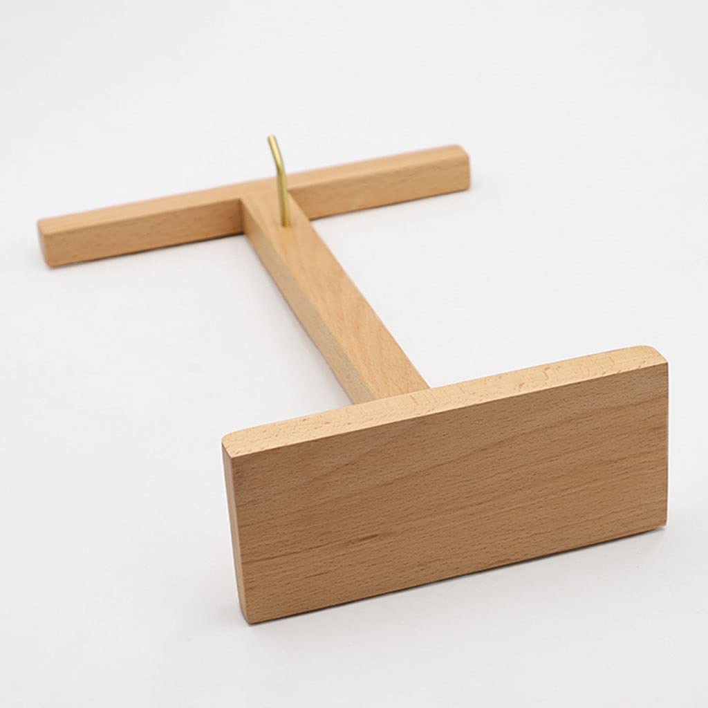 Supporto Per Cuffie Porta Cuffie Supporto Per Auricolare In Legno Per Verticale Da Tavolo Per Espositore Per Auricolari Con Gancio In Metallo Multifunzionale Organizzare(Black)
