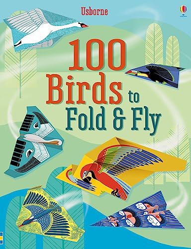 PUBBLICAZIONE USBORNE 100 Birds to Fold and Fly