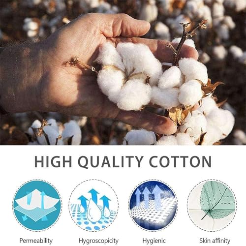 CHSXPX Waterproof Patio Lounge Chair Cushion, 67 Inch Indoor Outdoor Floral Printed Sun Lounger Pad Replacement with Ties, Rocking Chair Sofa Cushion Non-Slip High Back Chair Cushions,F