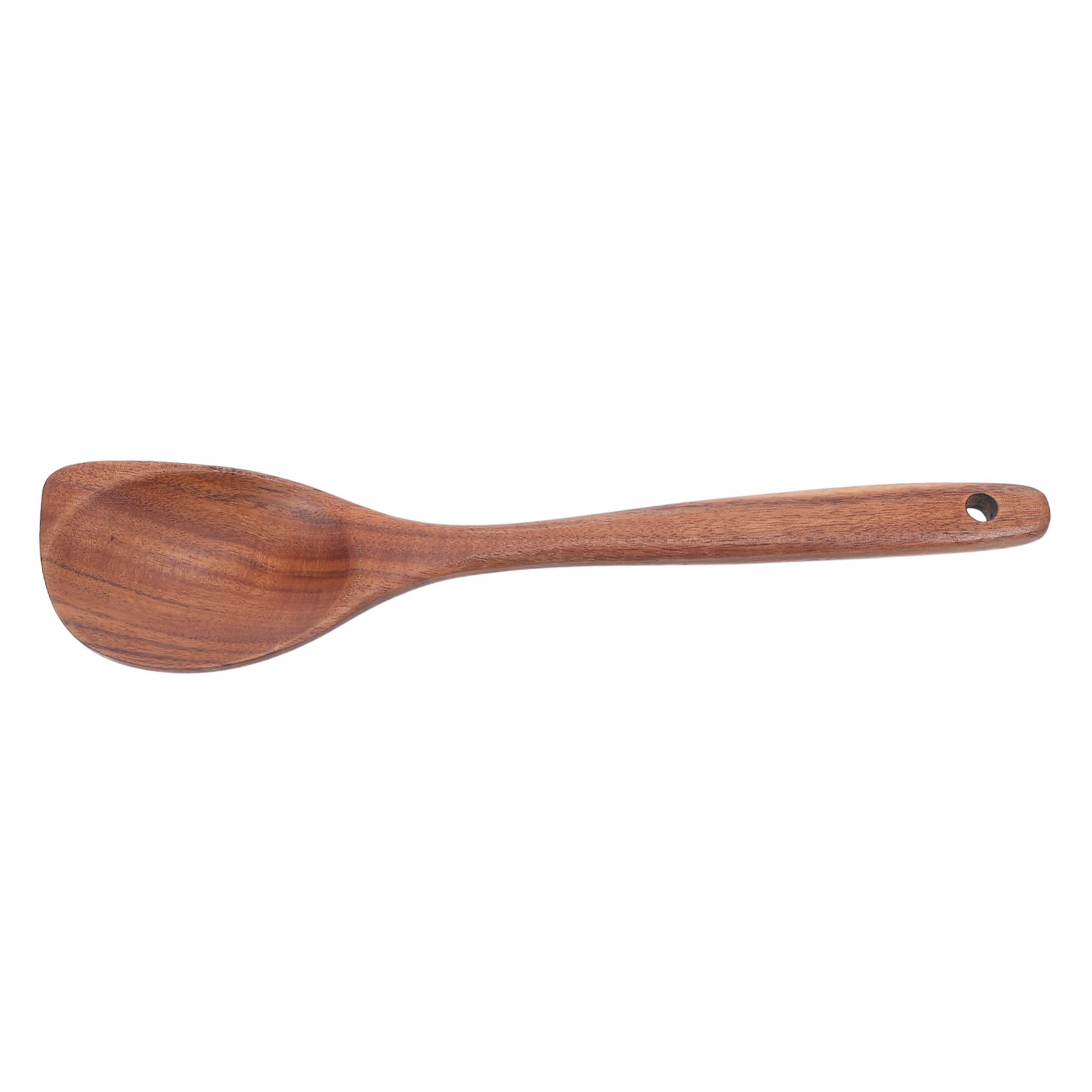 ABOOFAN 5 Piezas Cuchara De Bocina De Teca Japonesa Cucharón De Madera Para Cocinar Cuchara De Cocina De Madera Para Cocinar Mango Largo Marrón