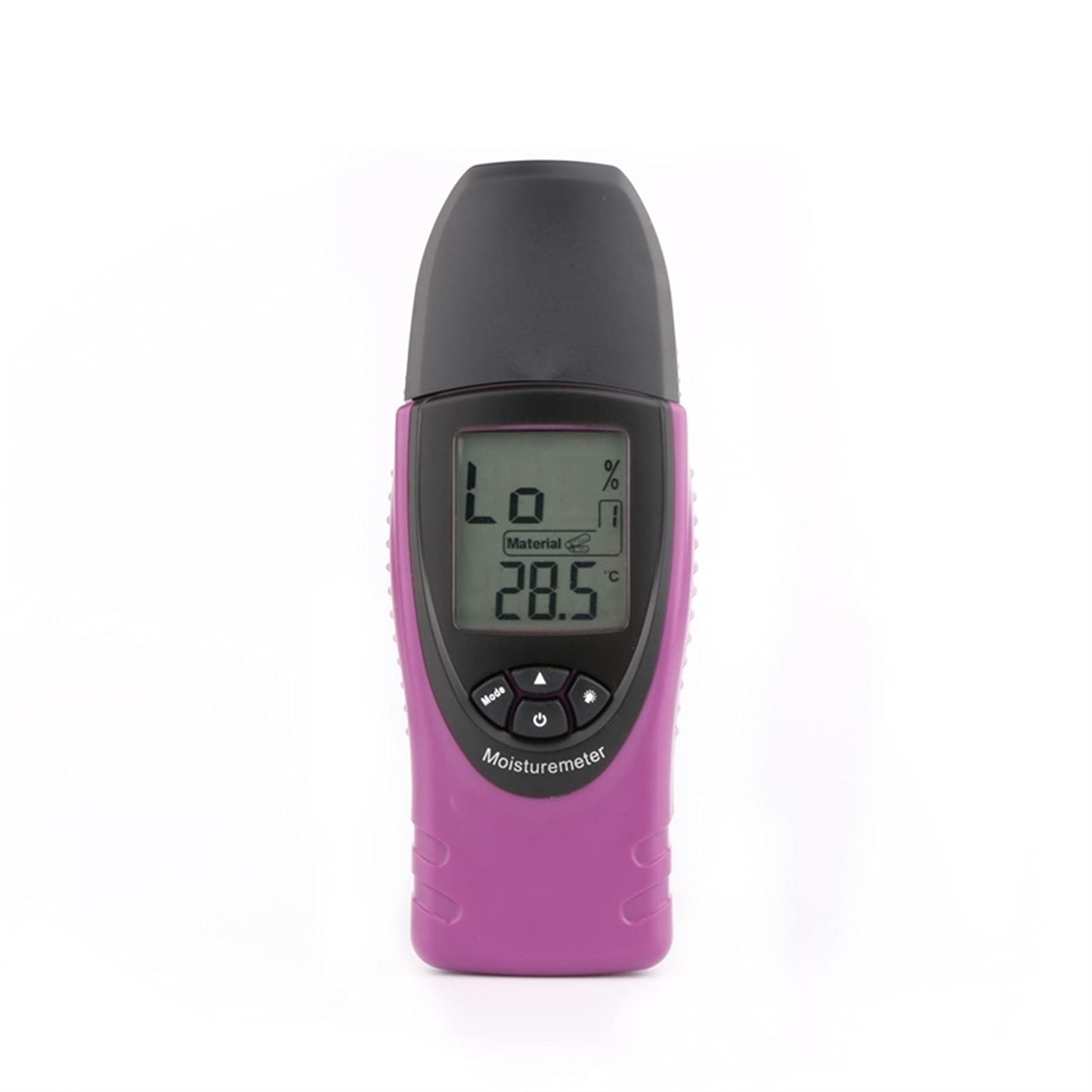 LNHHG Wood Moisture Meter 2 Pins LCD Digital Wood Humidity Meter 7 Materials Ambient Temperature Moisture Tester