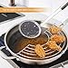 AIEVE Fine Mesh Skimmer Spoon, 3 Pack Mesh Strainers for Kitchen Stainless Steel Cooking Oil Filter Strainer Hot Pot Fat Skimmer Spoon for Kitchen Food Cooking Frying Skimming Grease, Foam and Gravy