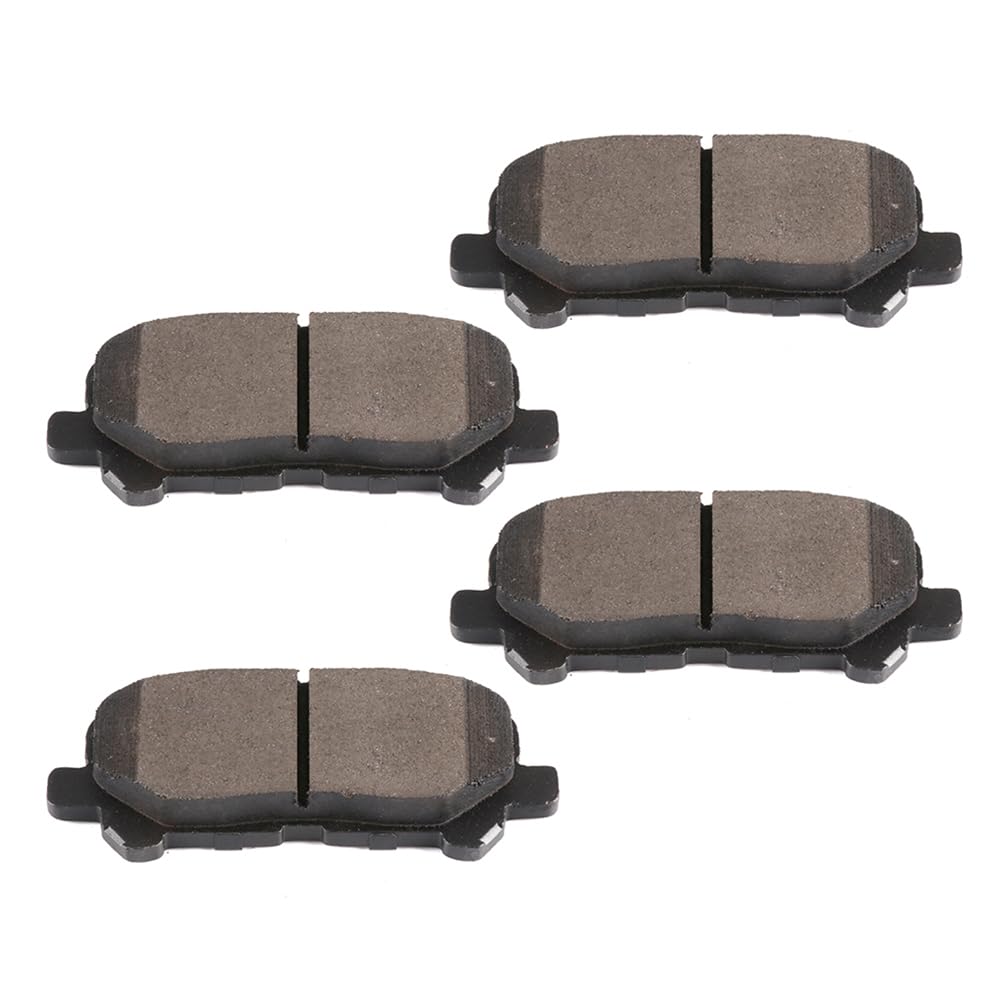 cciyu D1585 Brake Pads w/Hardware Rear Disc Brake Pad Set