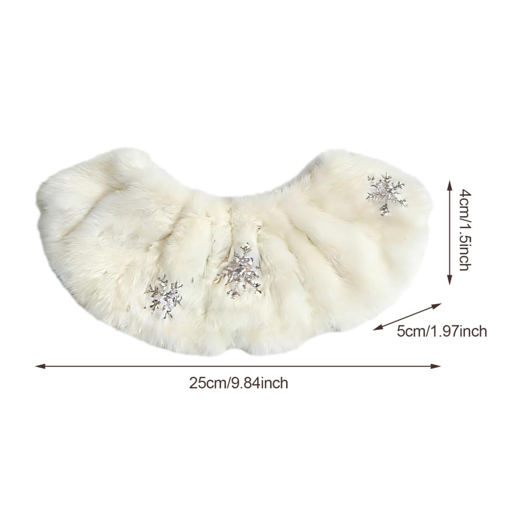MiOYOOW Copri Lama per Pattini da Ghiaccio, 2 Pezzi Coprilame per Pattinaggio Assorbenti, Protezione per Pattini in Morbido Peluche, per Hockey
