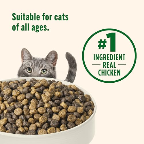 Nutrish Premium Natural Dry Cat Food, Real Chicken & Brown Rice Recipe, 14 Pounds (Packaging May Vary), (Rachael Ray Nutrish)