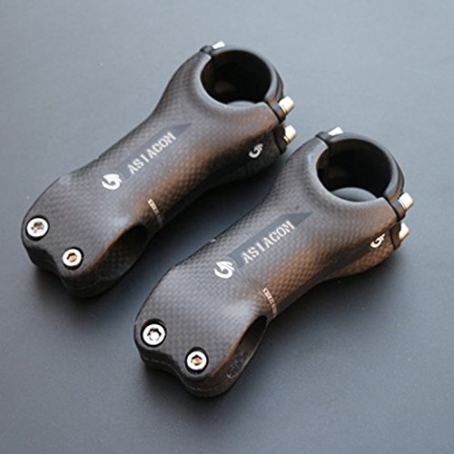 Buy Generic White 3K Full Carbon Fiber Bicycle Stem MTB Road Bike Stand Stems 6/17