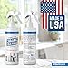 Home Ceramic Coating for Stainless Steel, Glass and Countertops - Seal, Protect & Shine for the Kitchen & Bathroom - Fights Fingerprints, Grime and Stains in Your Life - 8 fl oz - Proof It Works