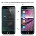 Tempered Glass Screen Protector iPhone 6s Plus 6 Plus 7 Plus 8 Plus, Kione Anti Blue Light Screen Protector [ Eye Protect ] [ Touch Screen Accuracy ] Tempered Glass for iPhone 6P/ 6sP/7P/8P [3 Pcs]
