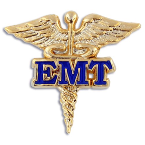 Image of PinMart Caduceus Nursing Enamel Lapel Pin