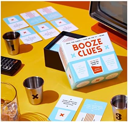 Brass Monkey Booze Clues Drinking Game Set image 4