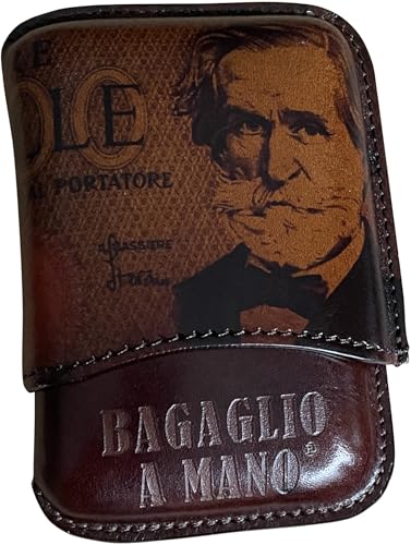 ✔ FATTO A MANO IN TOSCANA – Cuciture a mano, bordi rifiniti e tintura invecchiata artigianalmente: ogni porta sigari è un pezzo unico, con variazioni naturali della pelle.