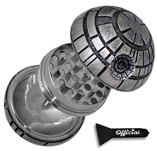 image for Death Star Herb Grinder - Star Wars Grinder With BONUS Scraper - Star 