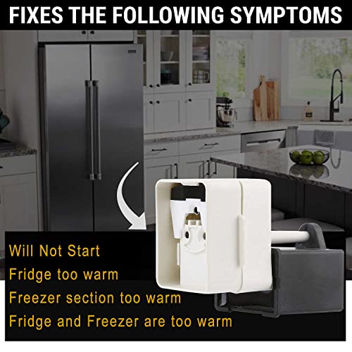 Seentech W10613606 Refrigerator Compressor Start Relay And Capacitor thumb #4