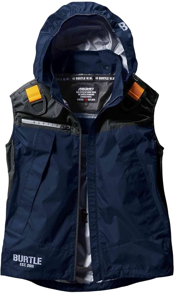 Amazon.co.jp: BURTLE バートル エアークラフトフーディベスト(ユニ