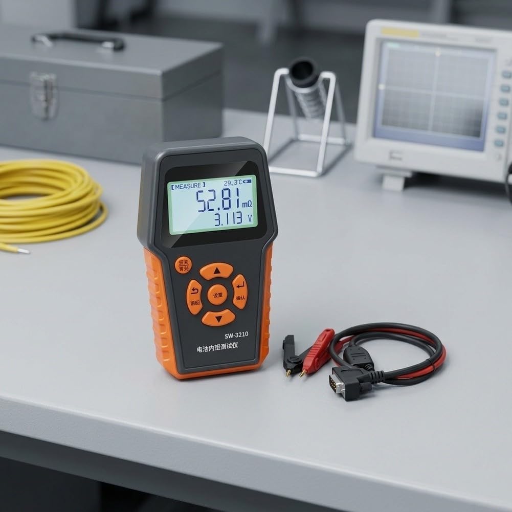 Digitaler für akku Tester für Spannung und Widerstand Messung(SW3210 Kit 3)