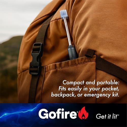Encendedor Eléctrico Recargable GoFire Negro miniatura 4