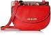 Love Moschino Borsa Pu, Sacs portés épaule femme, Rouge (Rosso), 8x14x19 cm (B x H T)