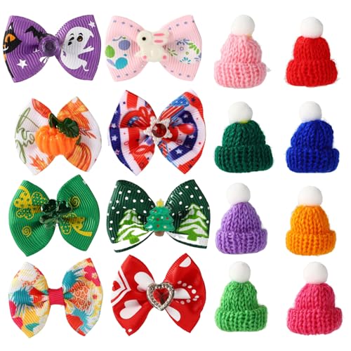 16pc mini tenues canard costume chapeau nœud bureau
