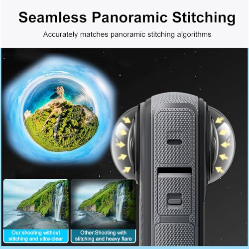Protector Rotativo Premium para Lente de Insta360 X5 | Cristal Templado 9H, Recubrimiento Antirreflejo, Antiempañante y Resistente a Rayaduras miniatura 6