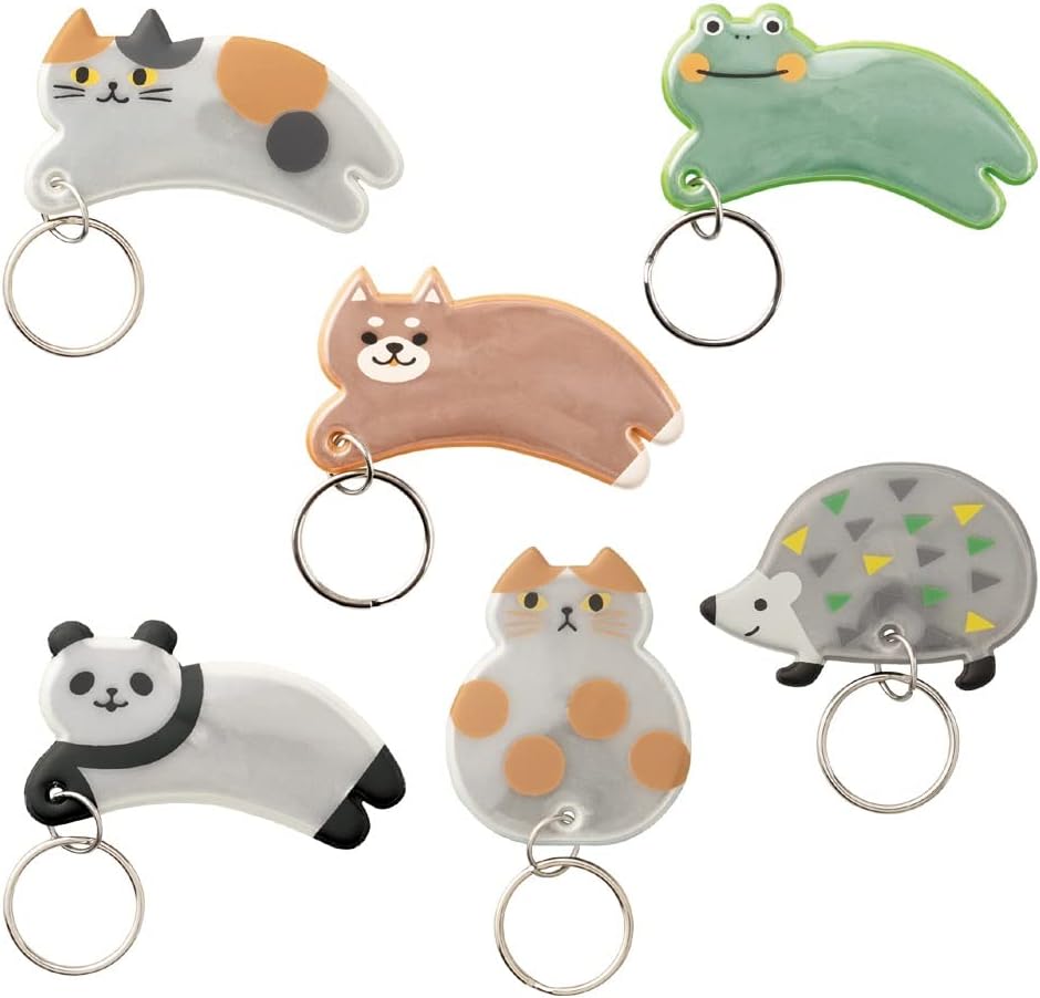 デコレ DECOLE 自転車キーホルダー 「チャリピタキーホルダー」 ハリネズミ 約60×40×h4ｍｍ RF-35751-56