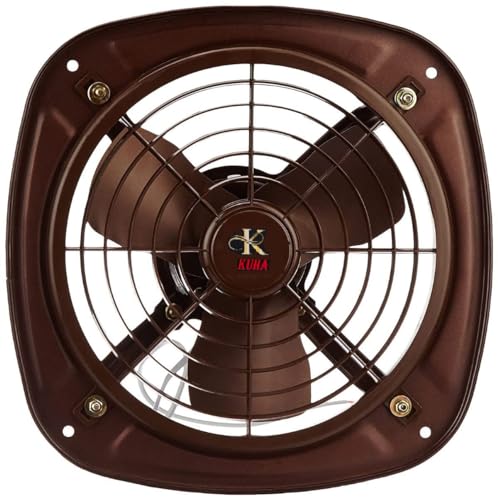 Image of K.U.H.A. 300mm High Speed (12 Inches) Fresh Air Exhaust Fan (Silver) 1 Year Warranty