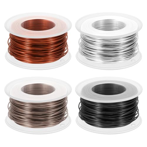 Alambre de aluminio de 1mm PATIKIL contra roturas, hilo resistente de 30m