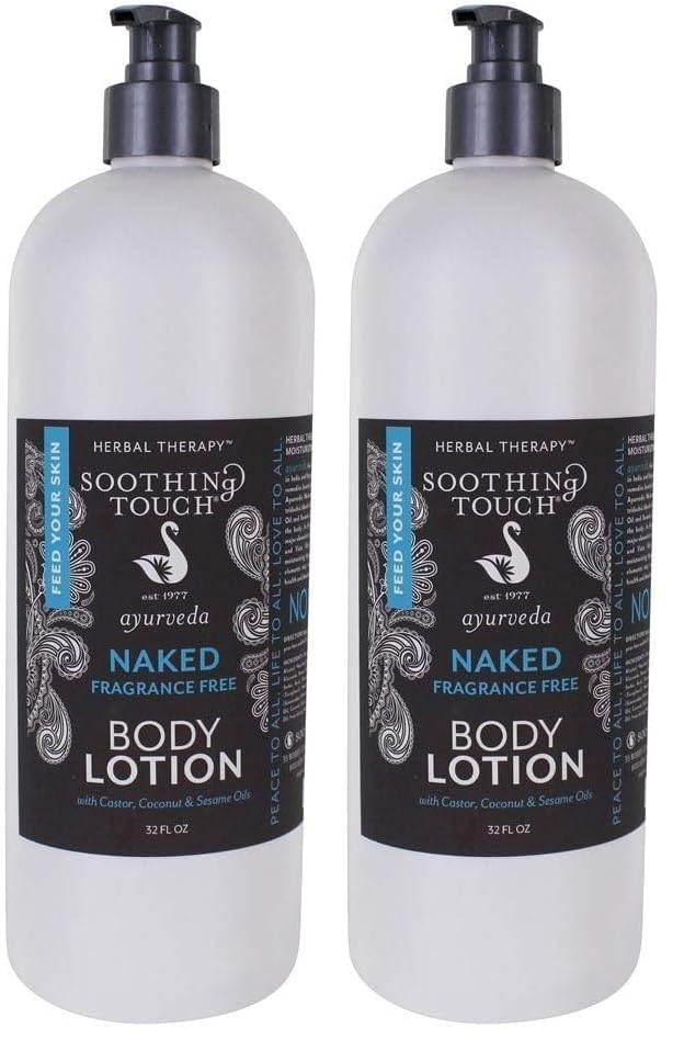 Soothing Touch, Naked Body Lotion, Fragrance Free, 32 oz (Pack of 2) image 2