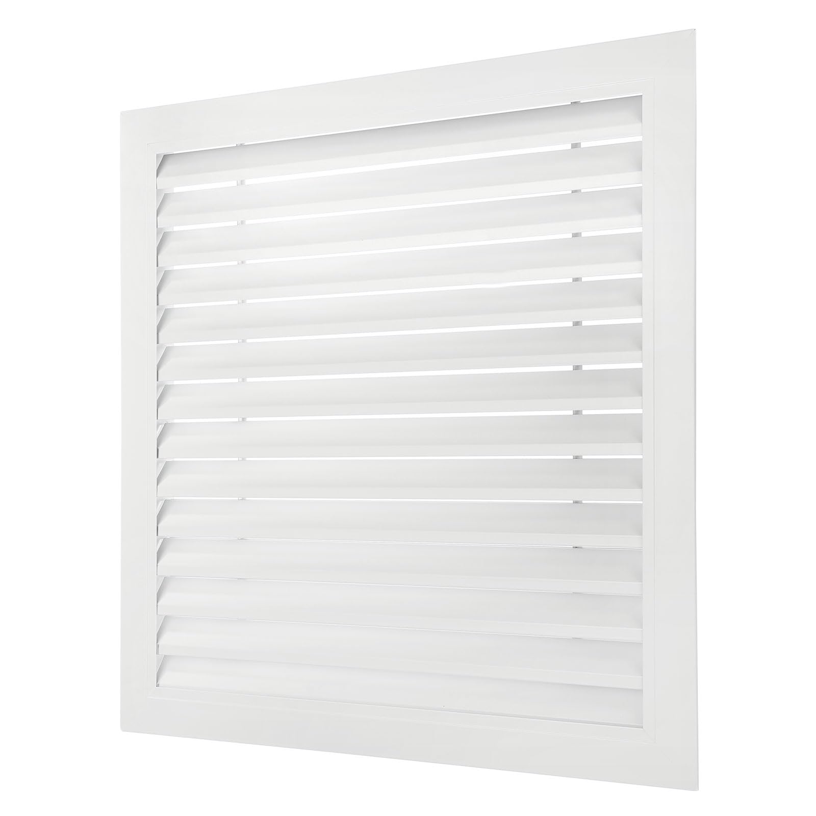 Grille de retour en aluminium 20"x20" anti sifflement blanc