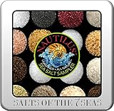 Salts of the 7 Seas Nautilus Gourmet Sea Salt Sampler in a Custom Embossed Tin