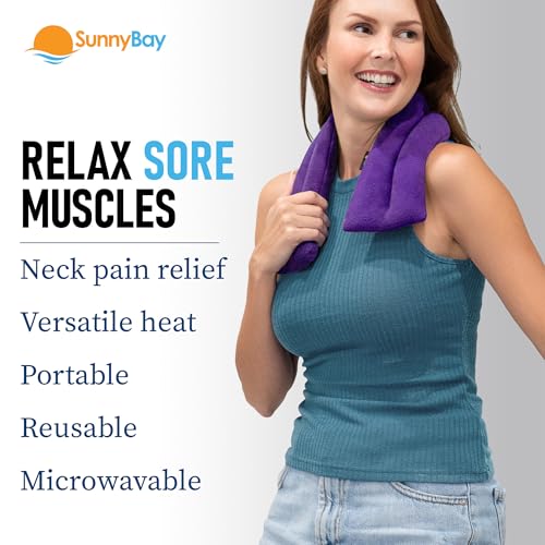 SunnyBay Lavender Neck & Shoulder Wrap
