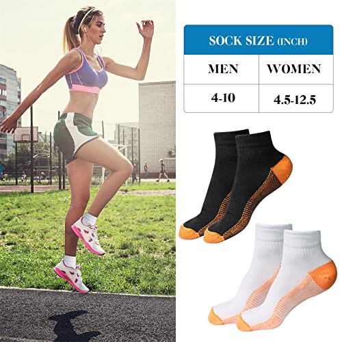 Image of Cooper Foot Compression Socks - Plantar Fasciitis Socks for Arch Ankle Support, Foot Pain Relief Circulation