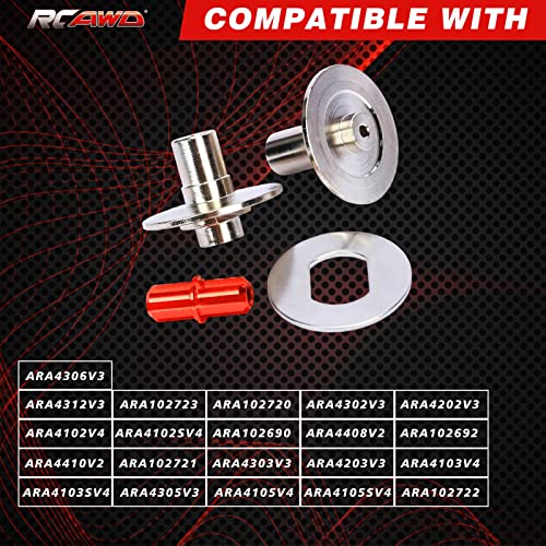 Plaque de pantoufle ARA310946 Arrma Vorteks brisée ? Solution acier RCAWD - 2