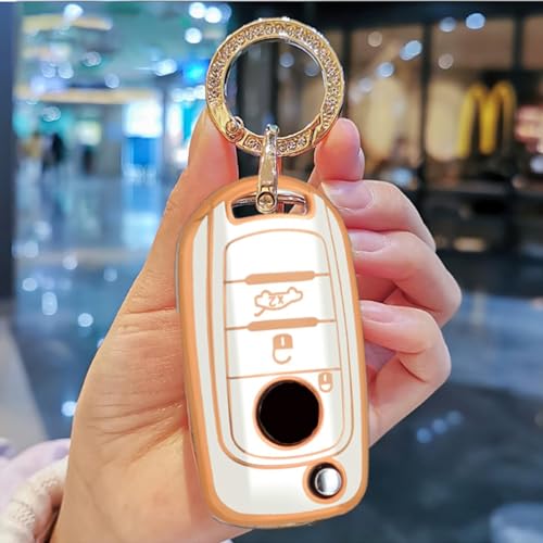 Funda de llave para FIAT Toro y Tipo en TPU resistente 2