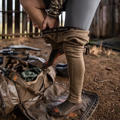 First Lite Men's Furnace Long John - Heavyweight Merino Wool Base Layer Bottoms, Cold Weather Men’s Thermal Pants2