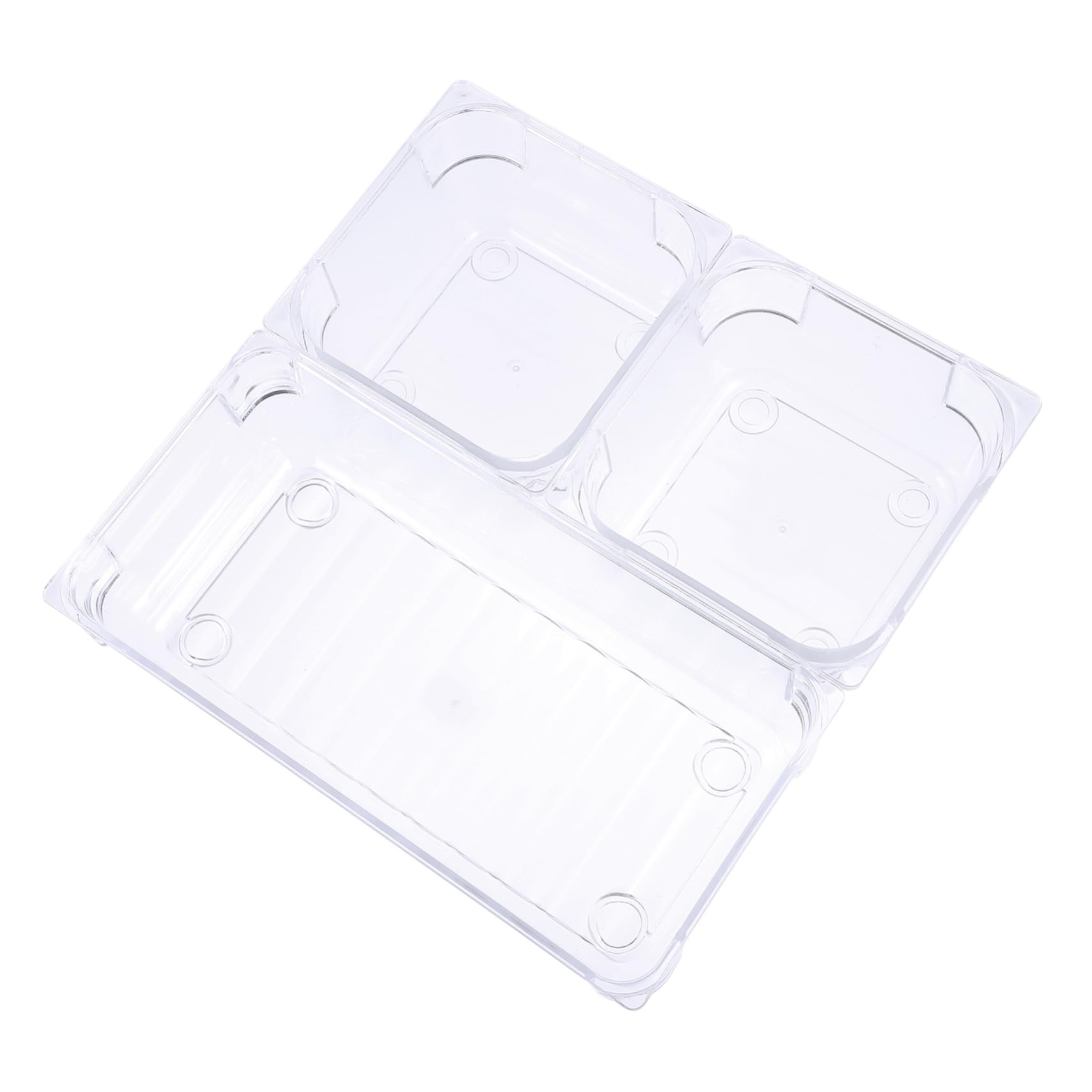 Scatola Organizer Cosmetici 16 Pezzi, Plastico Leggero, Facile da Pulire, per Cassetti e Bagno, Cosmetic Storage Box per Casa