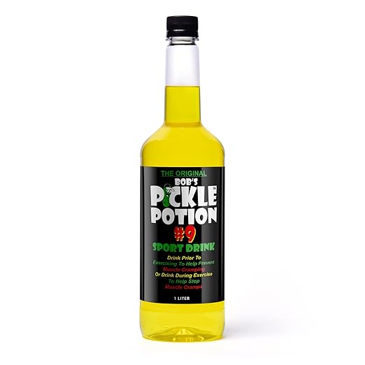 Bob's Pickle Potion 9 Dill Juice Sports Drink 1 Liter
