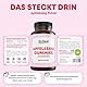Apfelessig Gummies (60 Stück - Apfelgeschmack) Keto Gummibärchen mit 1000 mg Apfelessig und Koffein – deutscher Markenhersteller