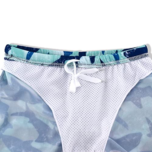 Image of Kids Short Sleeve Sunsuit Swimwear Boys Two Piece Rash-Guard-Sets Dinosaur Pattern