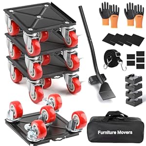 Senwell-Ka Red-5 Möbeltransportwagen Set