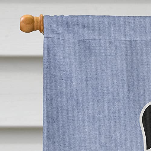 Drapeau Border Terrier Bienvenue Grand Format en Toile pour Maison - 4