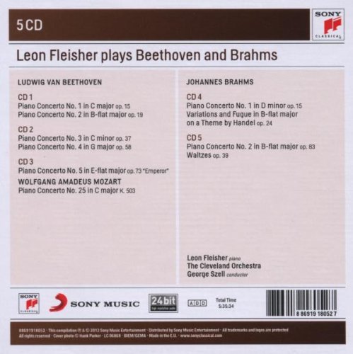 Vista 2 de Leon Fleisher Plays Beethoven & Brahms Concerto