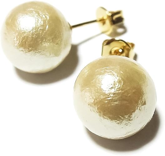 Amazon ピアス レディース コットンパール 一粒 スタッド ピアス キスカ10mm ジュエリー 通販 Amazon ピアス レディース コットンパール 一粒 スタッド ピアス キスカ10mm ジュエリー 通販