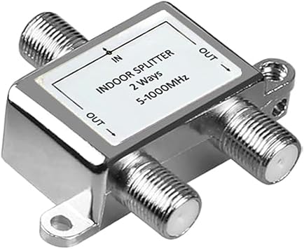 2-Way Coax Cable TV Splitter Combiner لـ CATV MATV