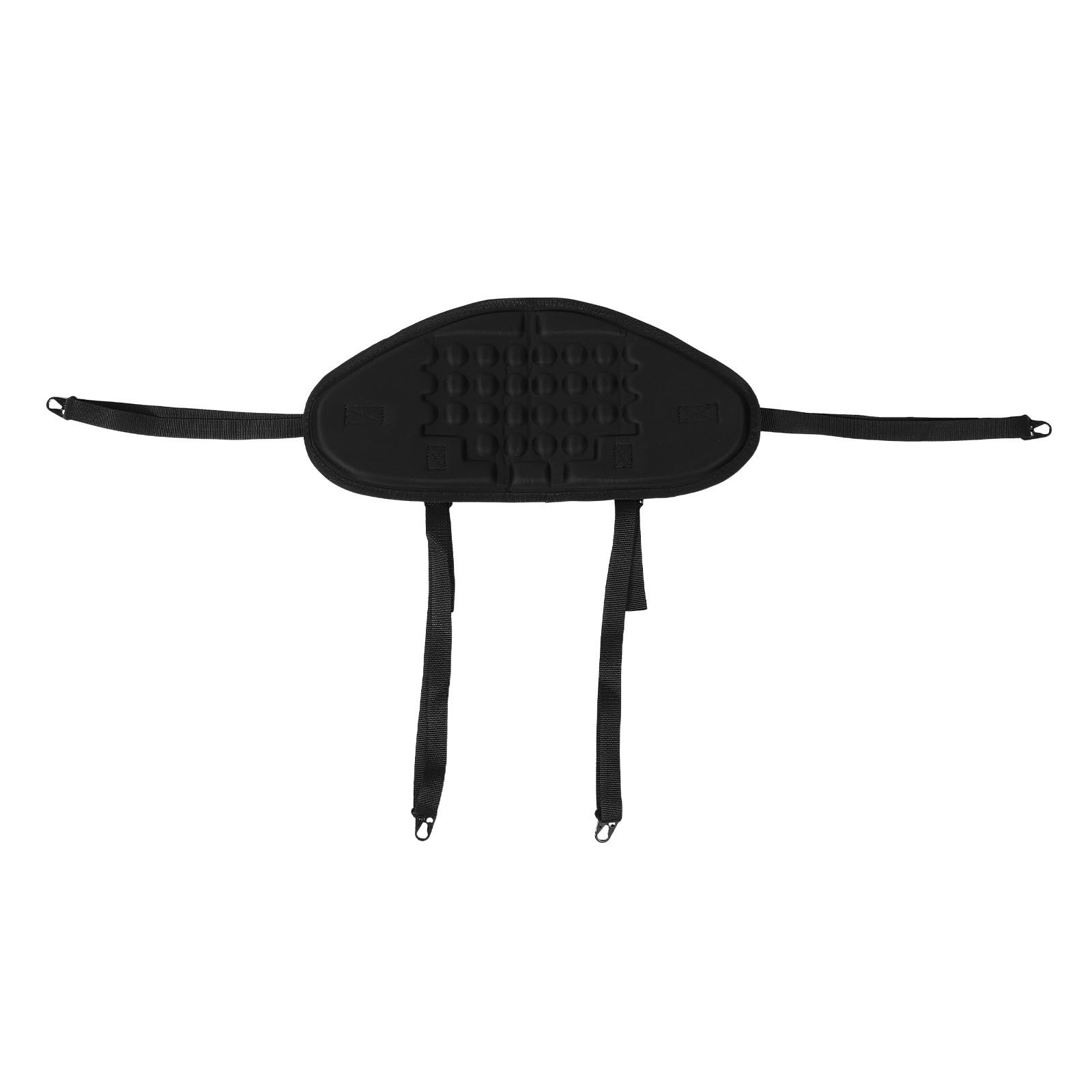 Respaldo Ajustable Oval para Kayak y Canoa Hebillas de Nylon y Diseño Ergonómico, Cojín Acolchado para Uso en Playa y Agua Dulce