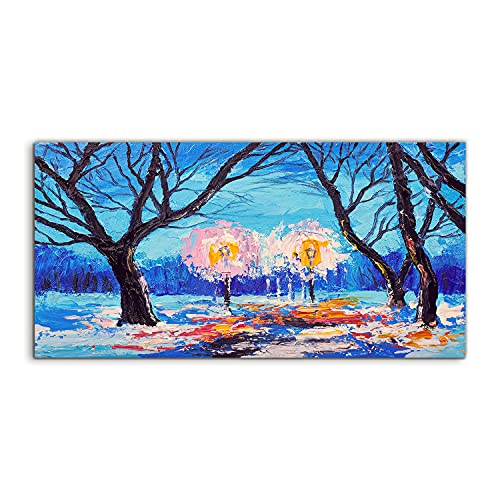 Tableau acrylique 120x60cm abstraction watercolors pour decoration murale de salon